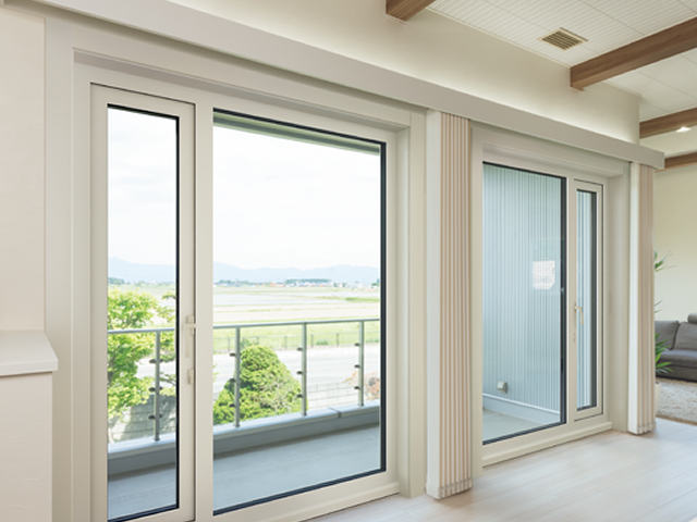 防犯ガラス施工事例