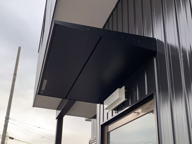 窓-庇（ひさし）施工事例
